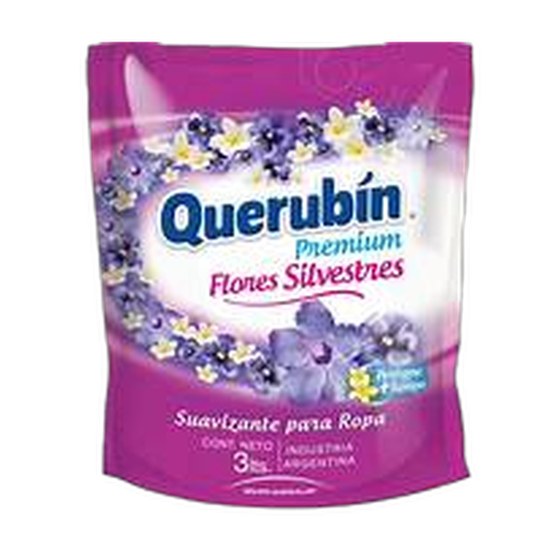 [937] QUERUBIN SUAVIZANTE FLORES SILV 3L x4