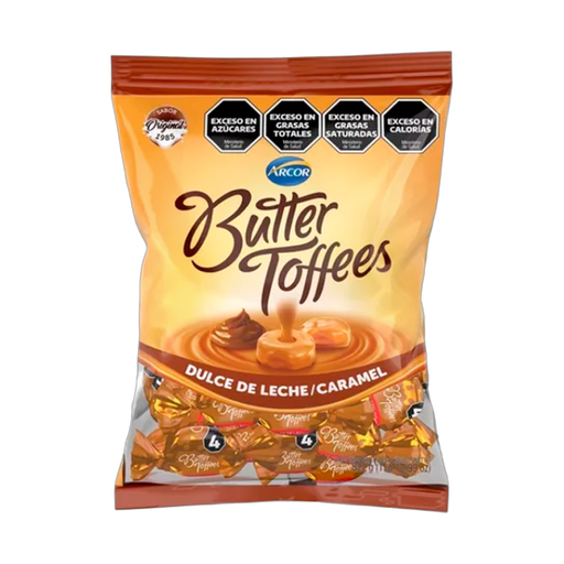 [1087] BUTTER TOFFEES DULCE DE LECHE 822g x6u