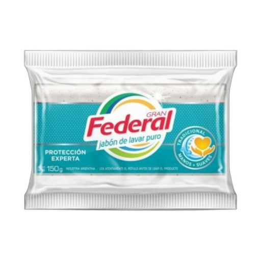 [1138] JABON EN PAN FEDERAL 150gr X84