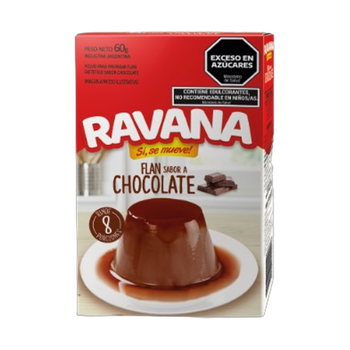 [1211] RAVANA FLAN CHOCOLATE 60gr x12