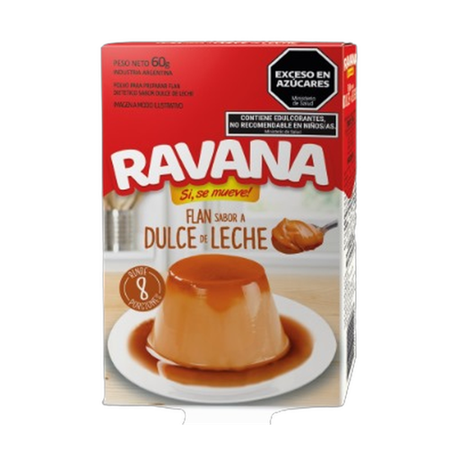 [1212] RAVANA FLAN DULCE DE LECHE 60gr x12