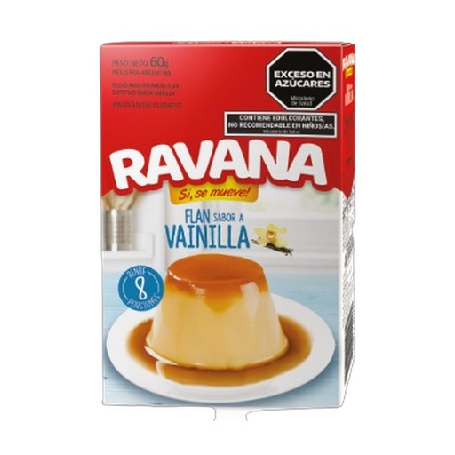 [1213] RAVANA FLAN VAINILLA 60gr x12