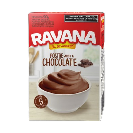 [1216] RAVANA POSTRE CHOCOLATE 90gr x12