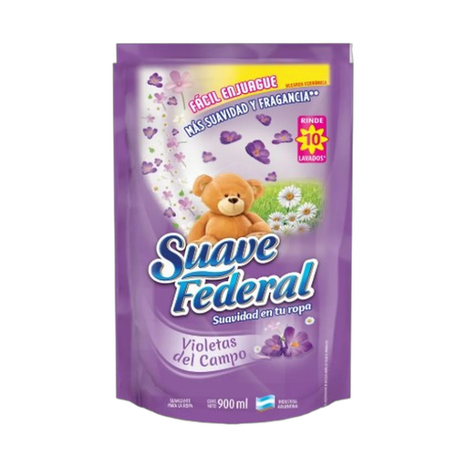 [1241] SUAVE SUAVIZANTE VIOLETA DE CAMPO 900ML X14