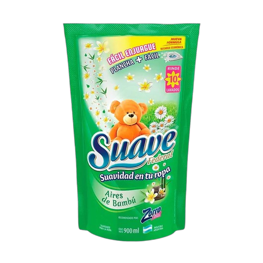 [1242] SUAVE SUAVIZANTE AIRES DE BAMBU 900ml x14