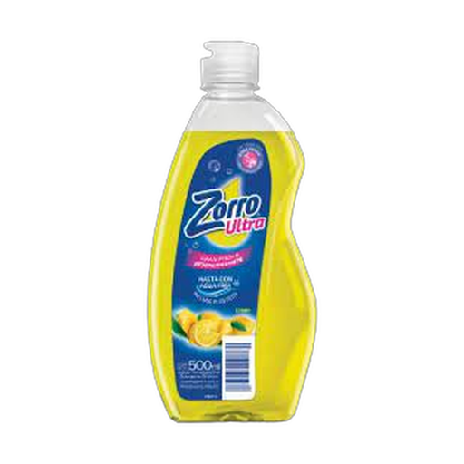 [1260] DETERGENTE ZORRO ULTRA LIMON ORIG 20x500ML