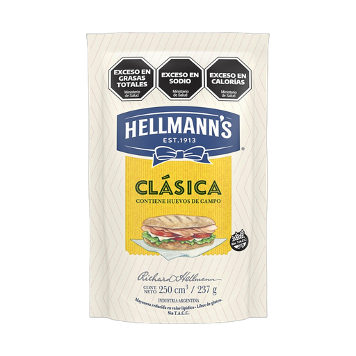 [1356] HELLMANS MAYONESA CLASICA 237gr x24