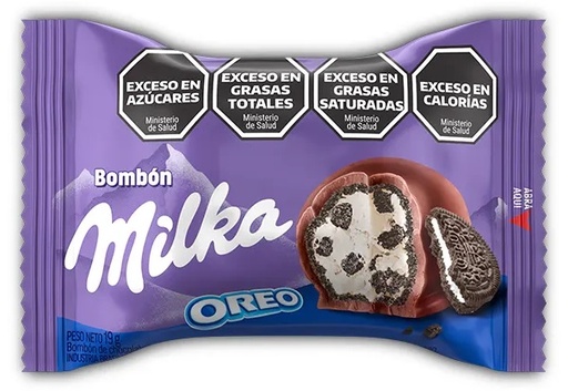 [2076] DISPLAY MILKA OREO BOMBON 19gr x11 (30/B)
